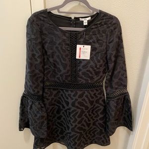 Zac Posen Black Cut Out Dress